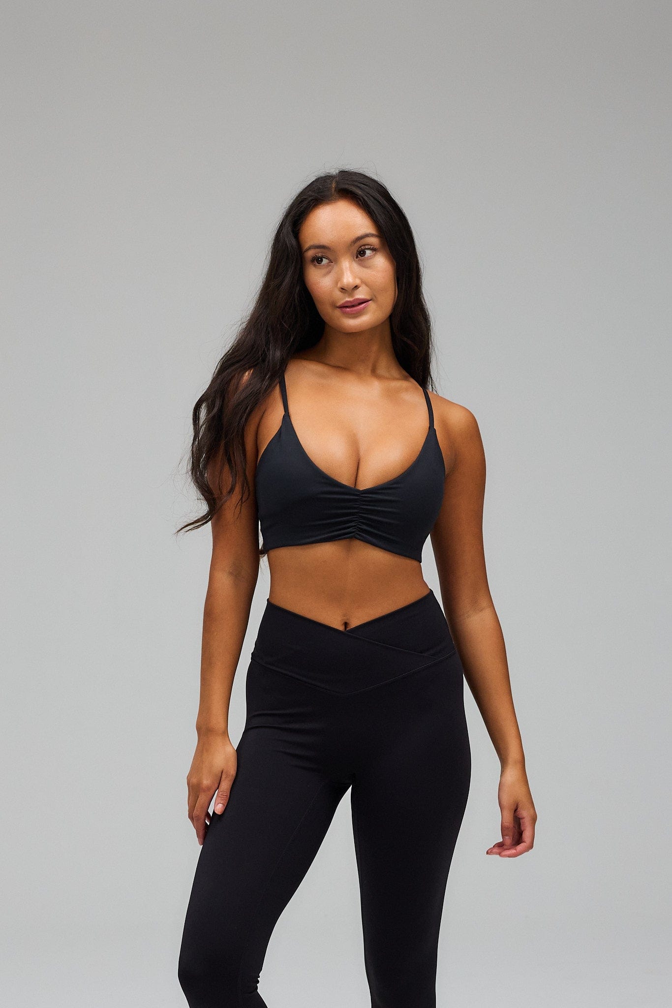Scrunch Bra - Black