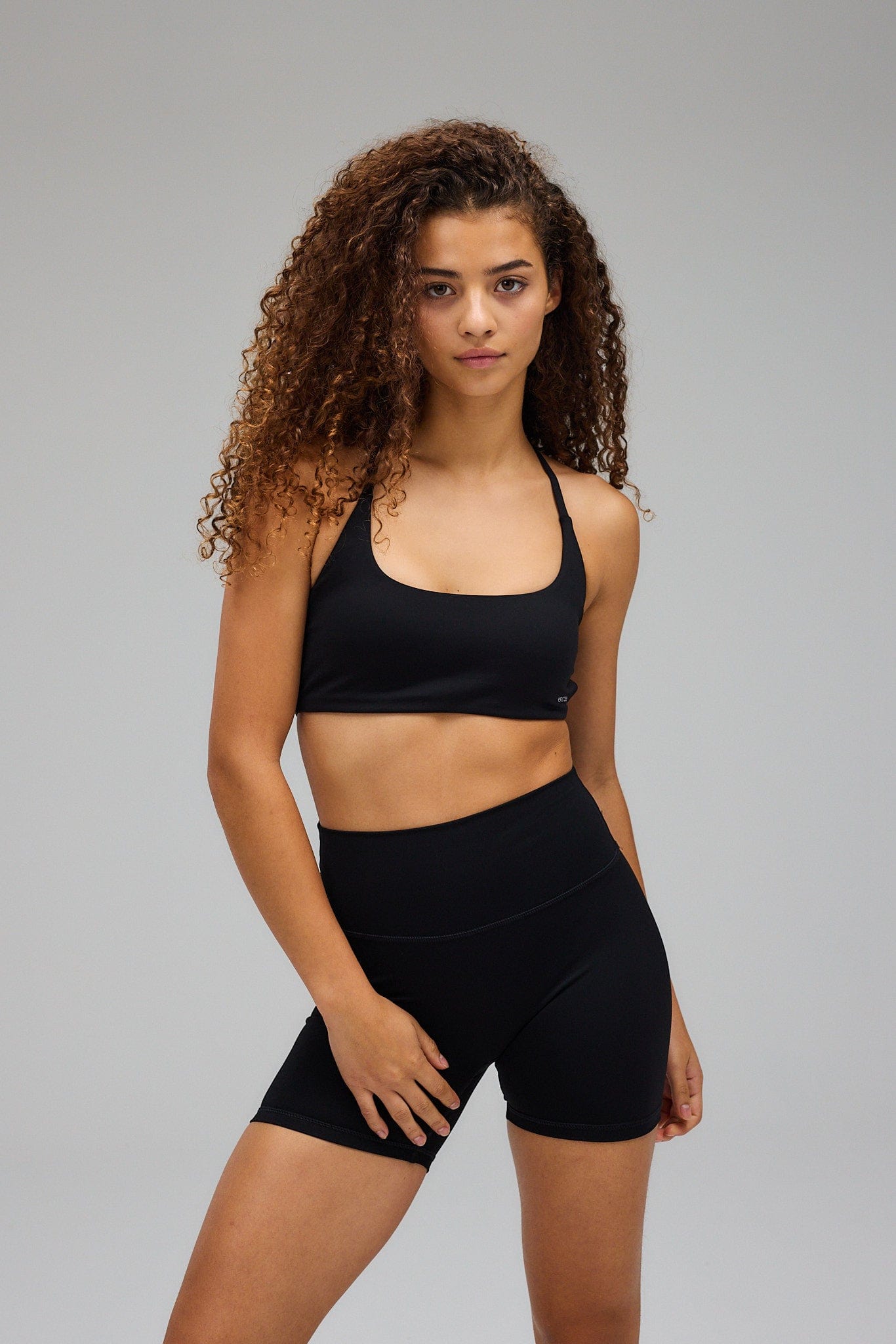 Sculpt Scrunch Shorts - Black