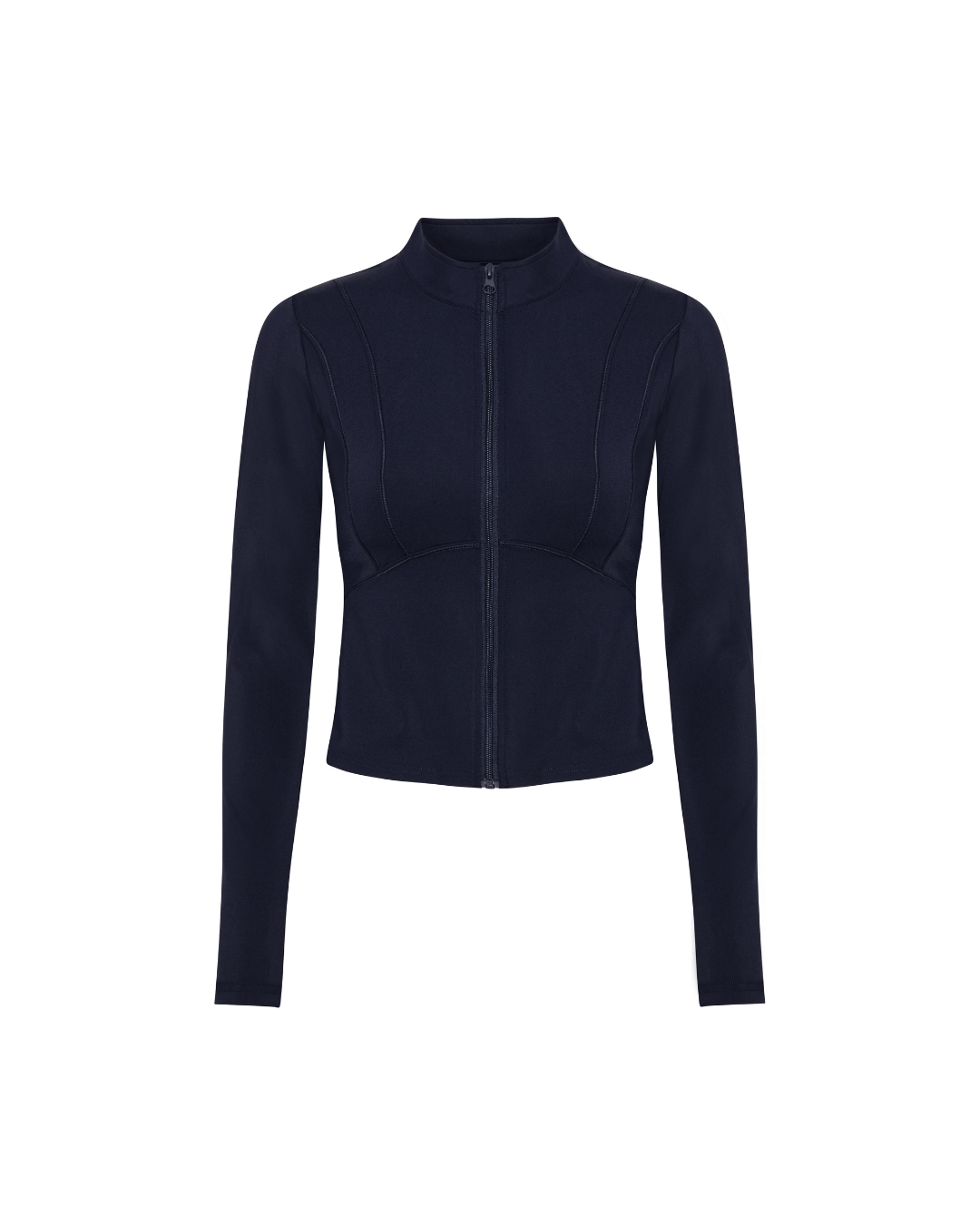Hyper Zip Blouse - Navy