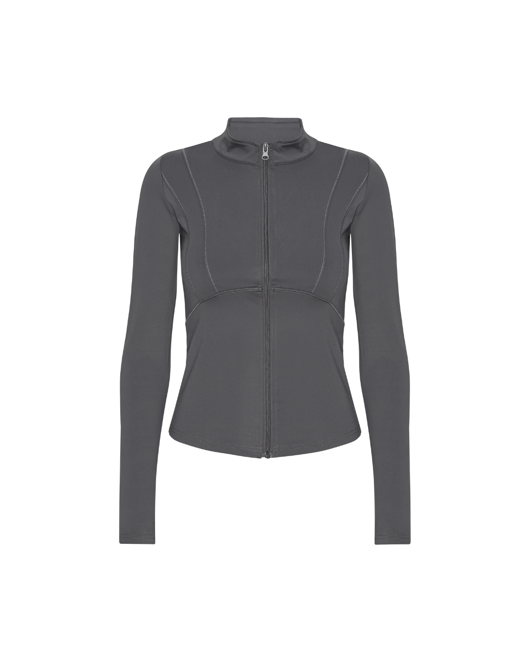 Hyper Zip Blouse - Space Grey