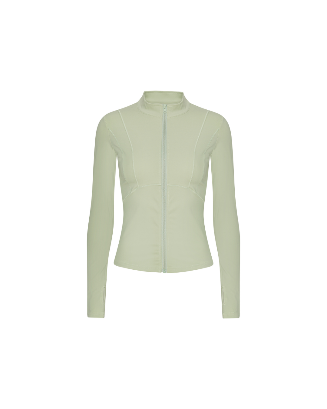 Hyper Zip Blouse - Dusty Green