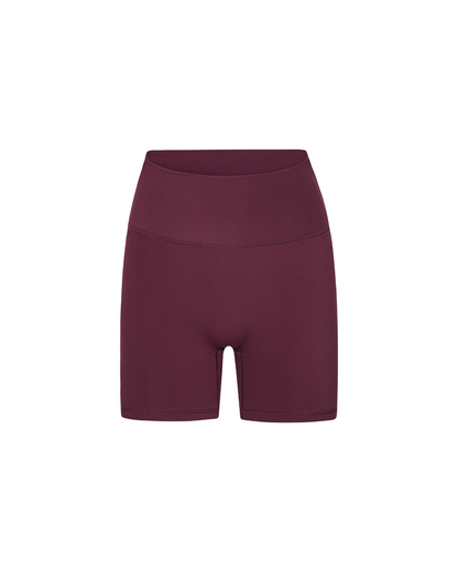 Sculpt Scrunch Shorts - Deep Plum