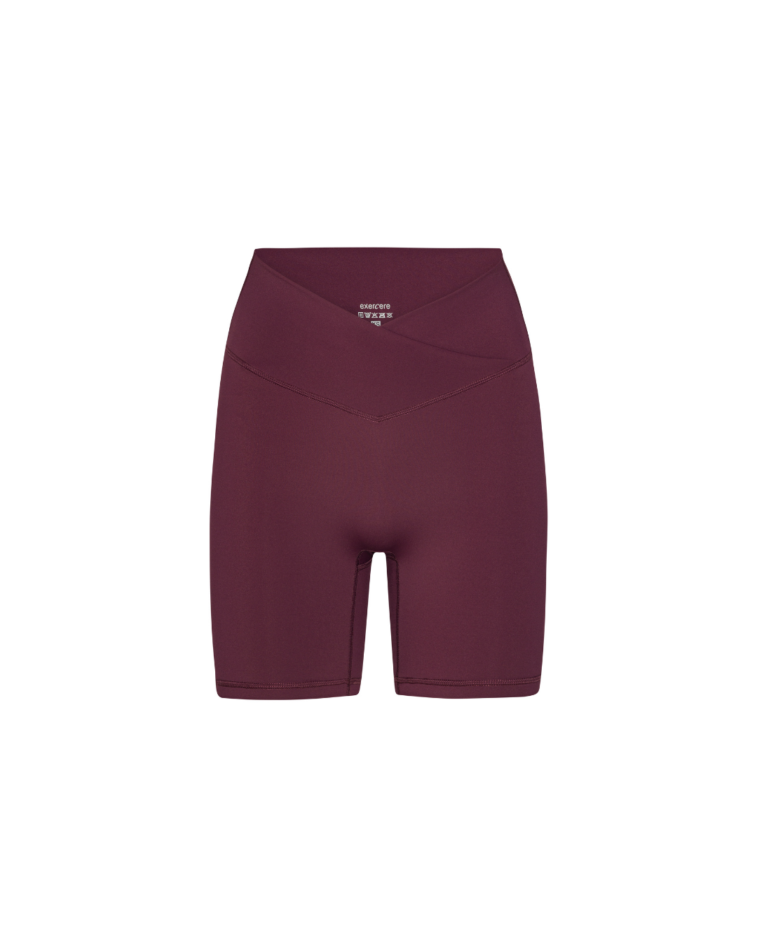 Wrap Shorts - Deep Plum