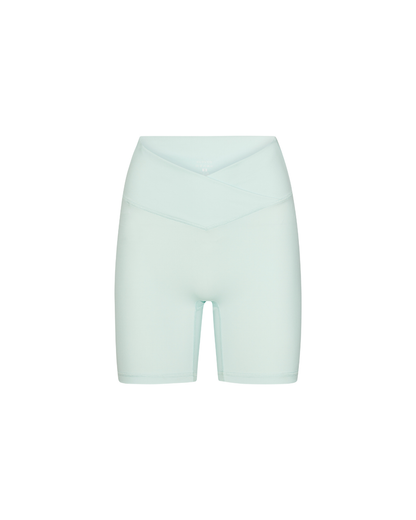 Wrap Shorts - Crystal Blue