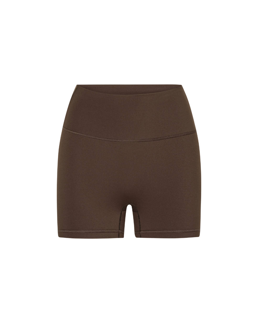 Mini Sculpt Scrunch Shorts - Pecan Brown