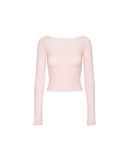 Ballet Long Sleeve Blouse - Soft Pink