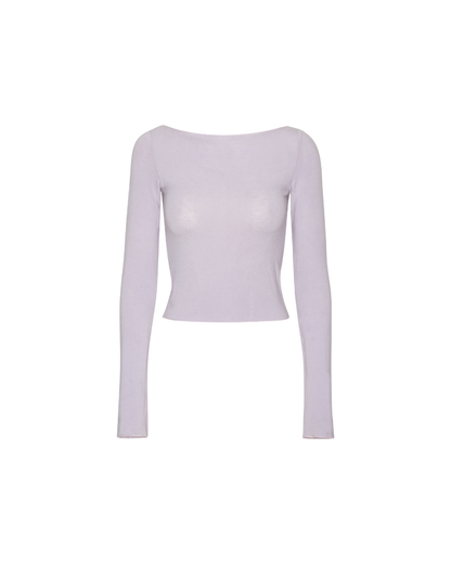 Ballet Long Sleeve Blouse - Lilac Mist