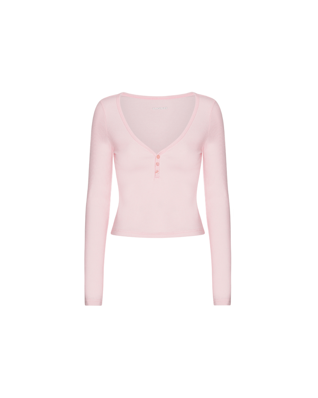 Rib Long Sleeve - Soft Pink