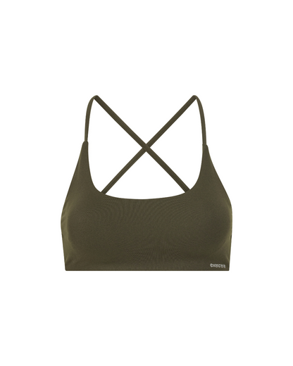 Sculpt Bra - Forest Green