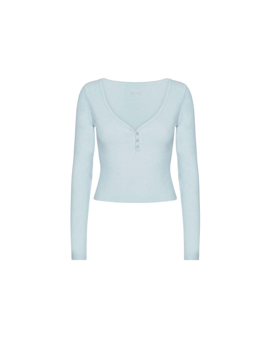 Rib Long Sleeve - Powder Blue
