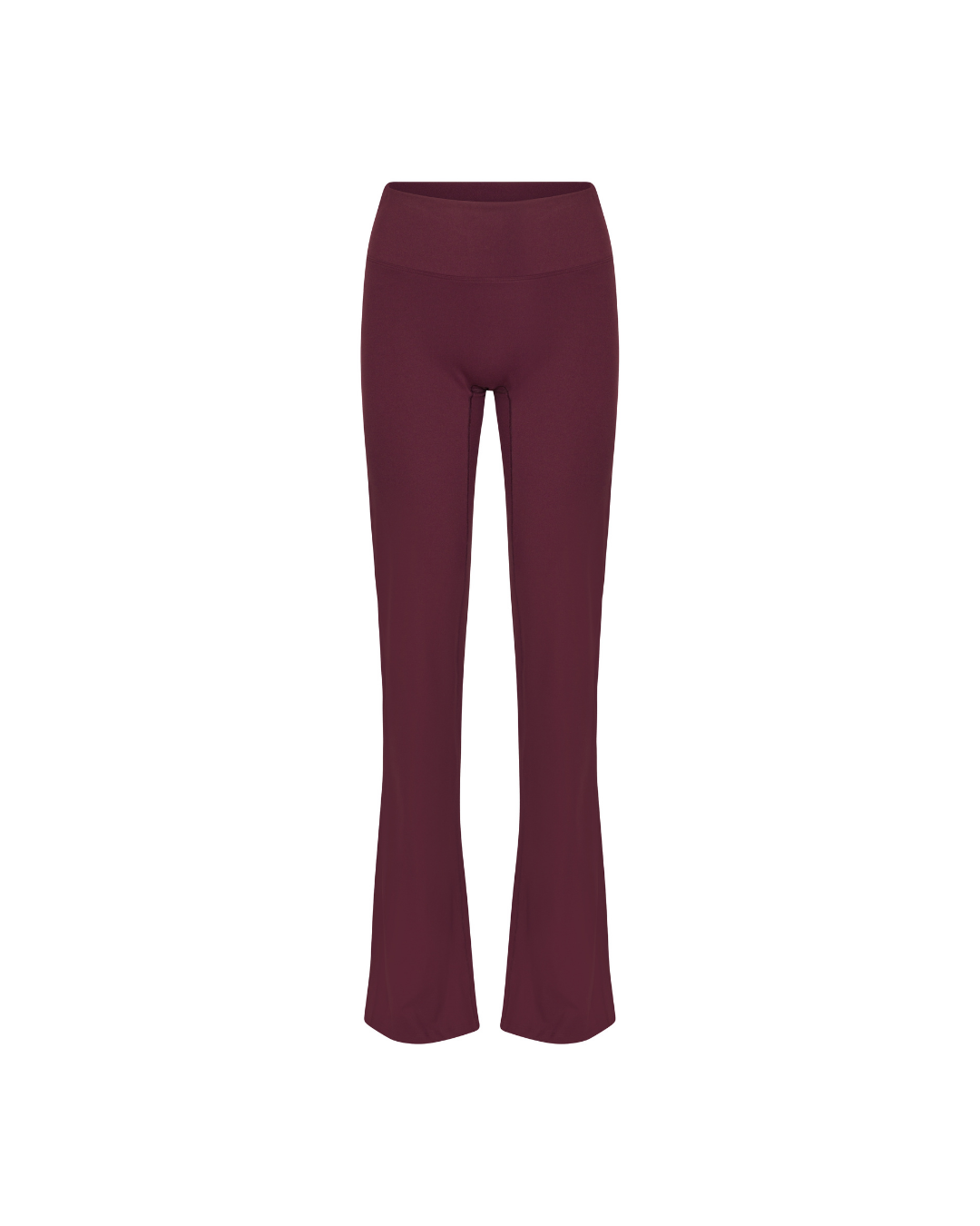 Flare Yoga Pants - Deep Plum