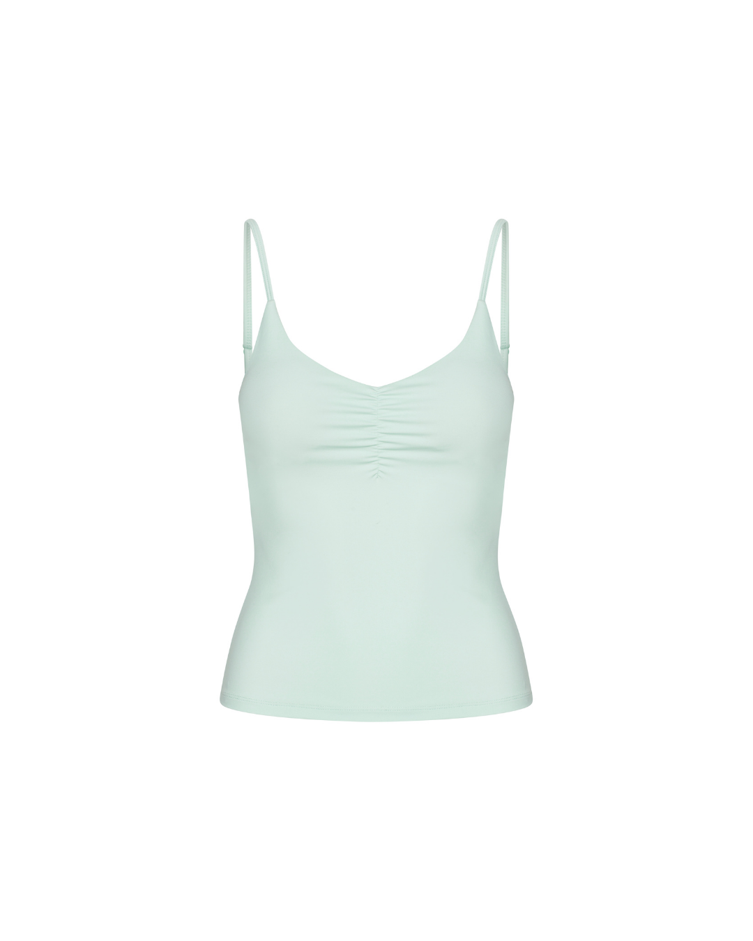 Scrunch Tank Top - Crystal Blue