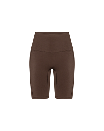 Active Pocket Shorts - Pecan Brown