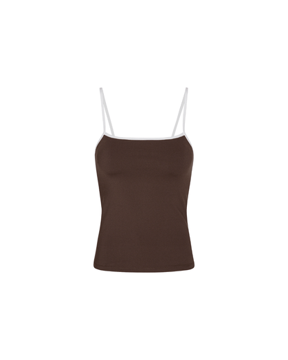 Active Tank Top - Pecan Brown