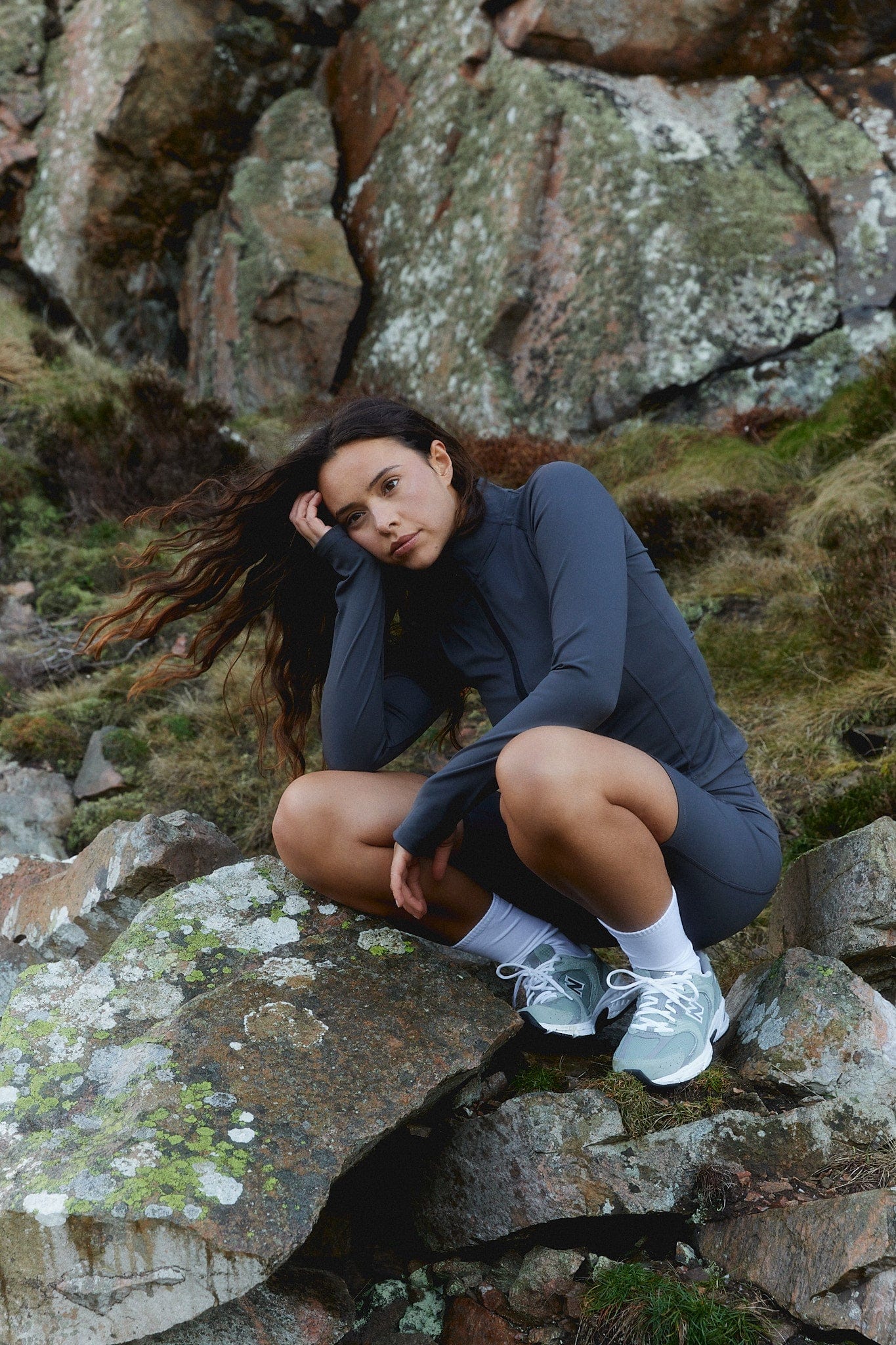 Active Pocket Shorts - Slate Grey