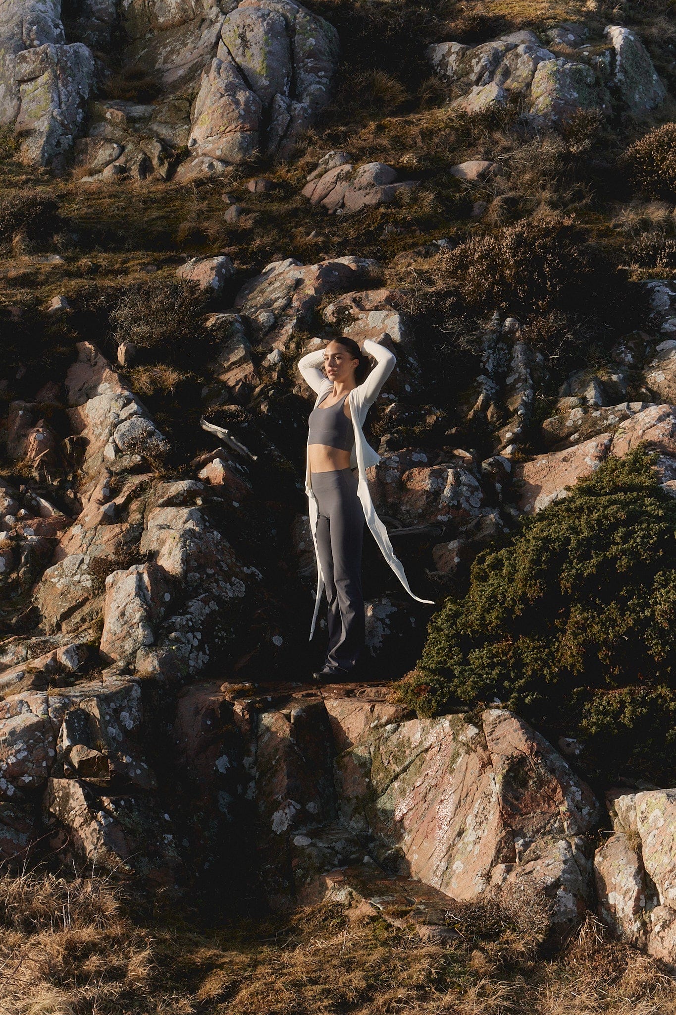 Ballet Wrap Blouse - White