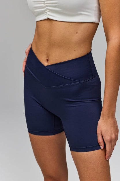 Wrap Shorts - Navy