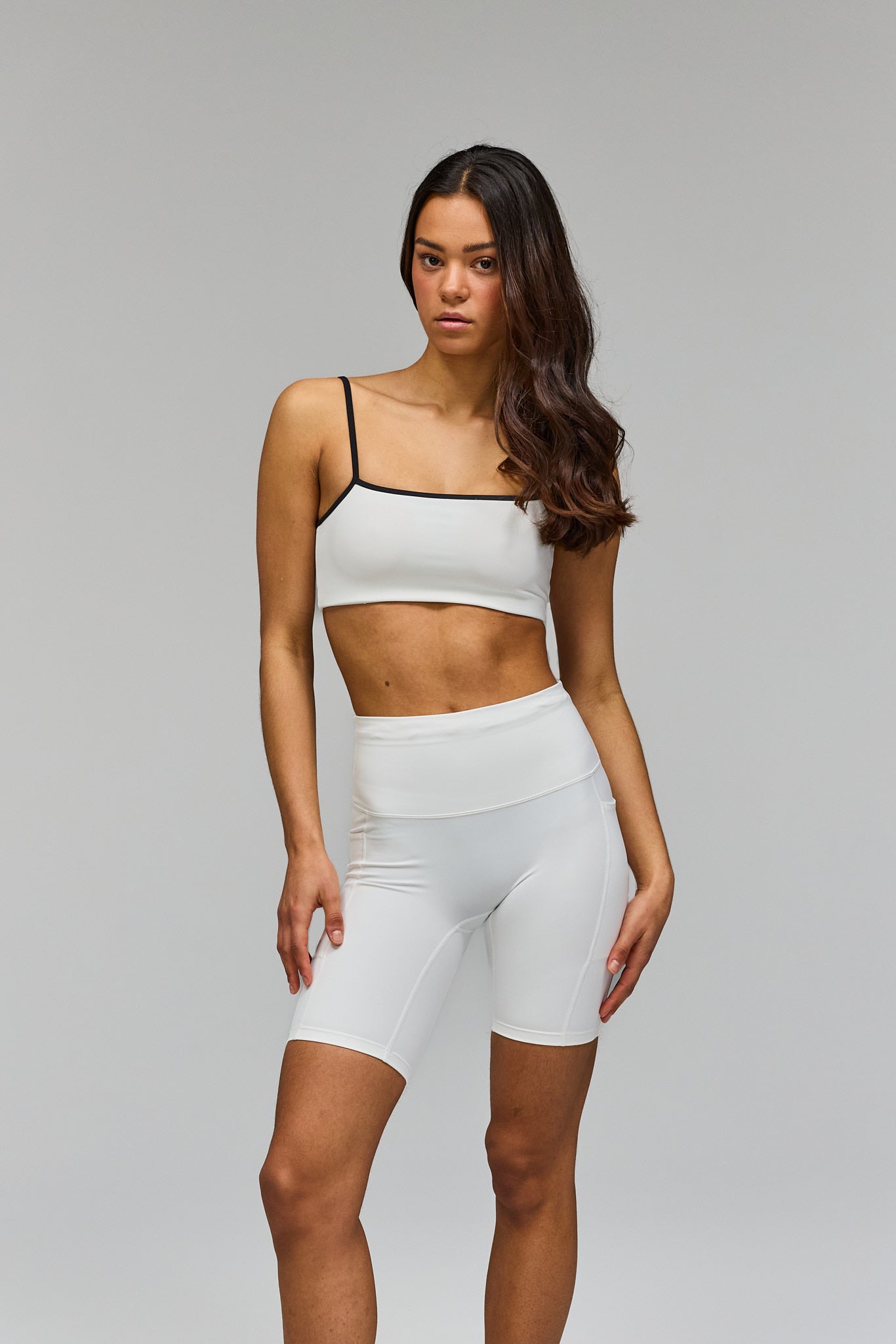 Active Pocket Shorts - White