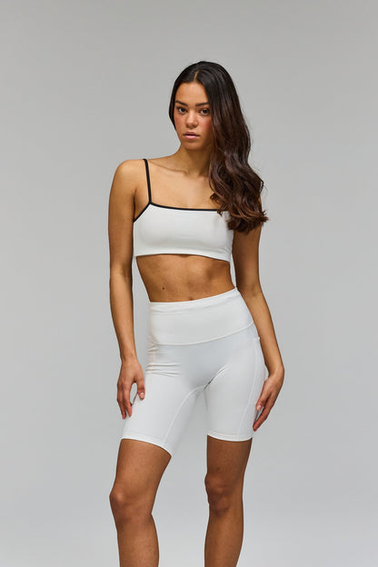 Active Pocket Shorts - White