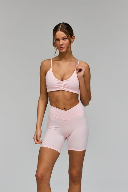 Wrap Shorts - Soft Pink