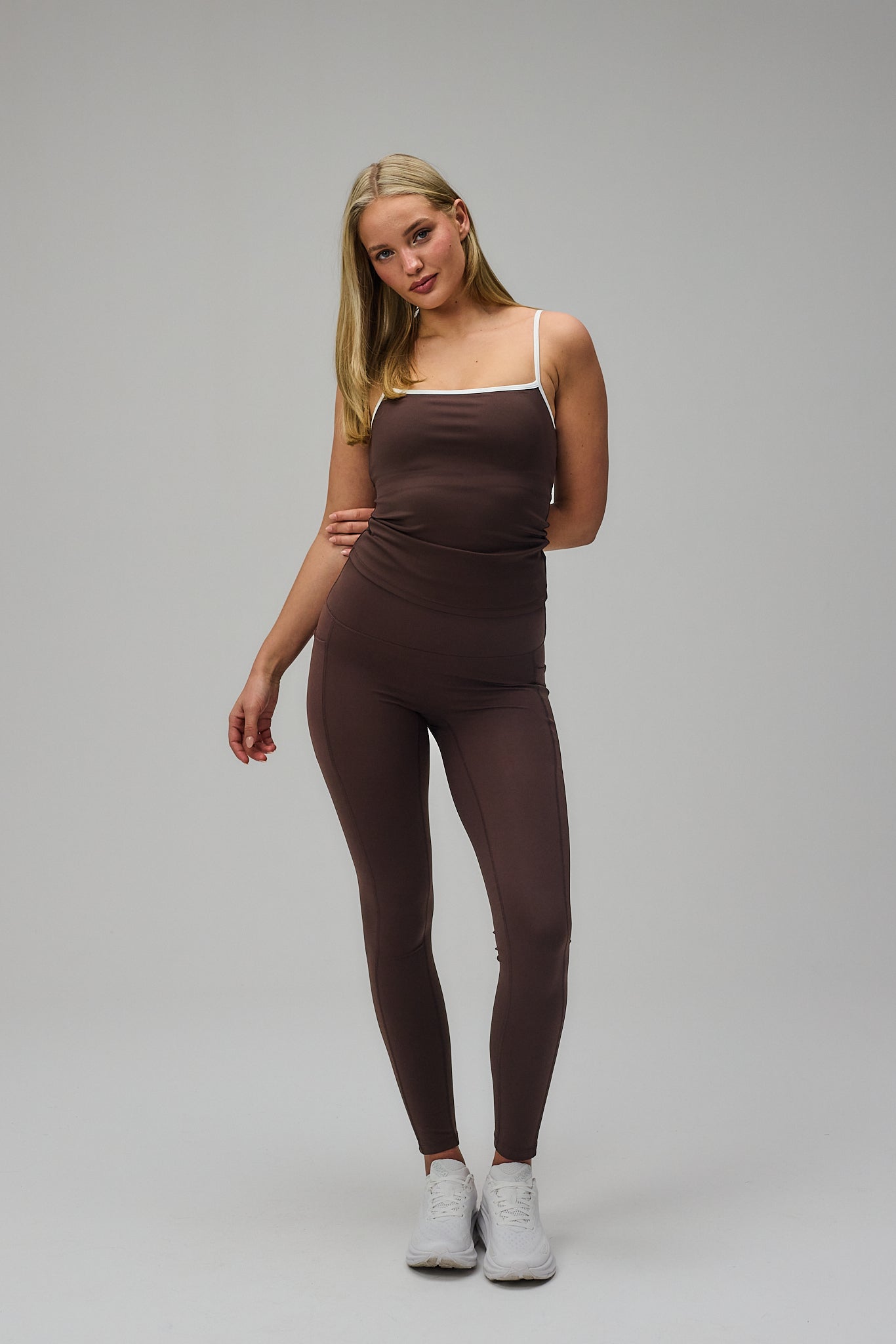 Active Tank Top - Pecan Brown
