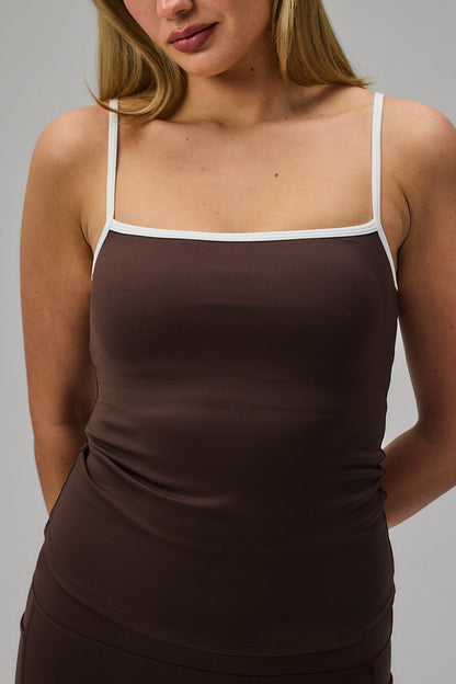 Active Tank Top - Pecan Brown