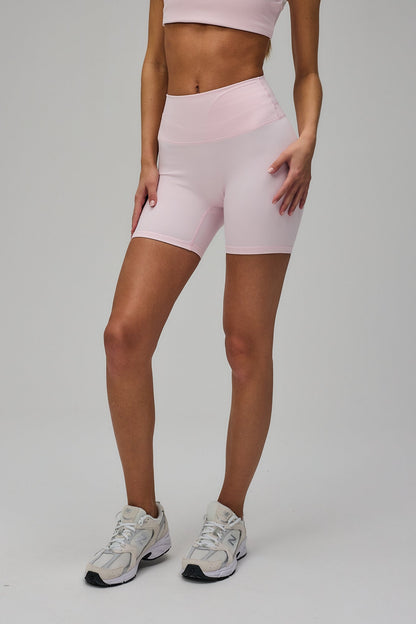 Sculpt Scrunch Shorts - Soft Pink