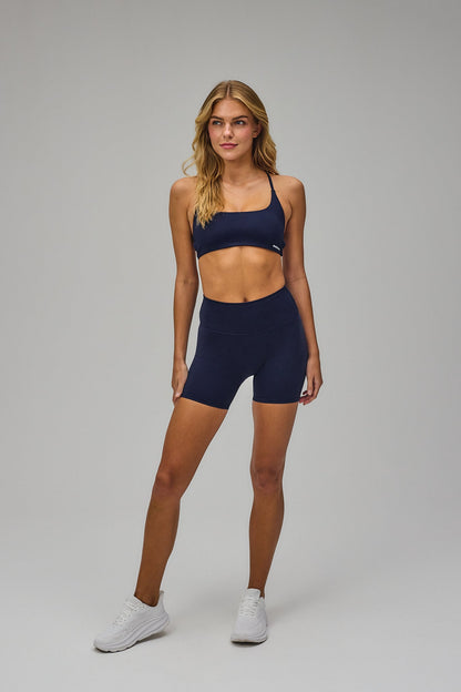Sculpt Scrunch Shorts - Navy