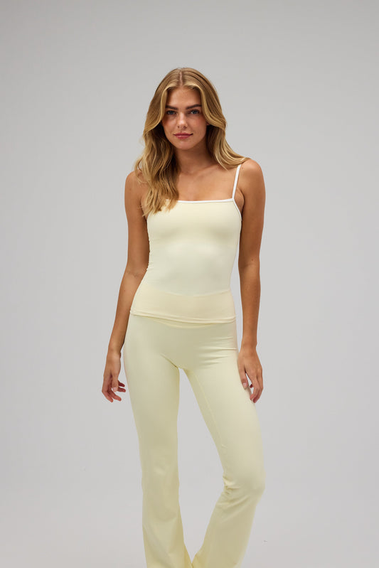 Active Tank Top - Lemon