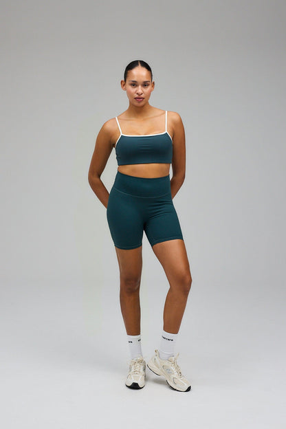 Sculpt Scrunch Shorts - Sea Green