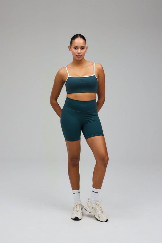 Sculpt Scrunch Shorts - Sea Green