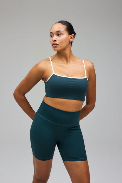 Sculpt Scrunch Shorts - Sea Green