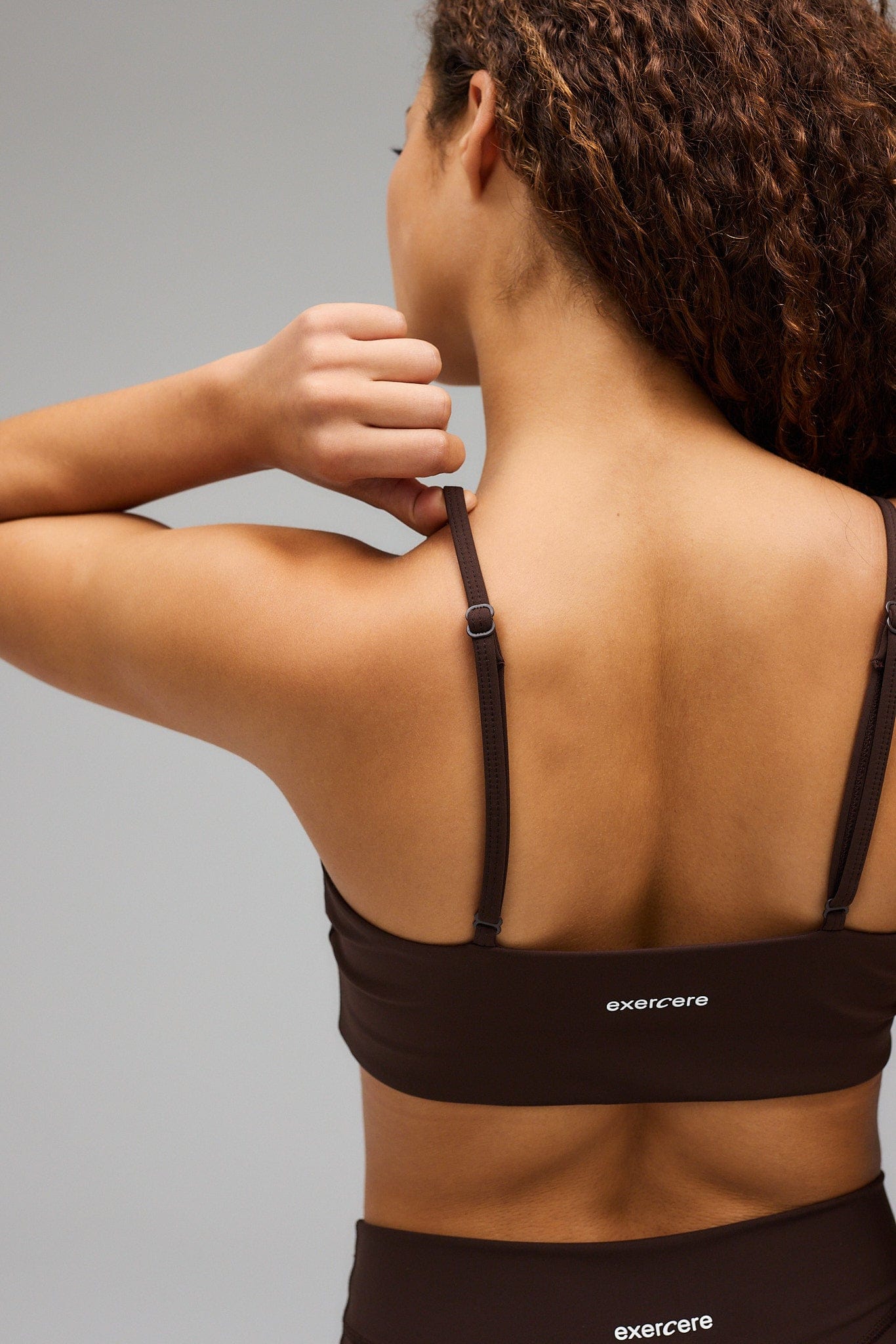 Scrunch Bra - Pecan Brown