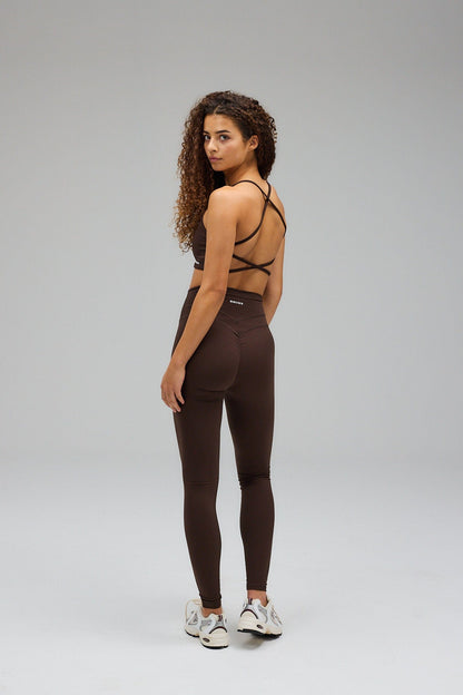 Sculpt Bra - Pecan Brown