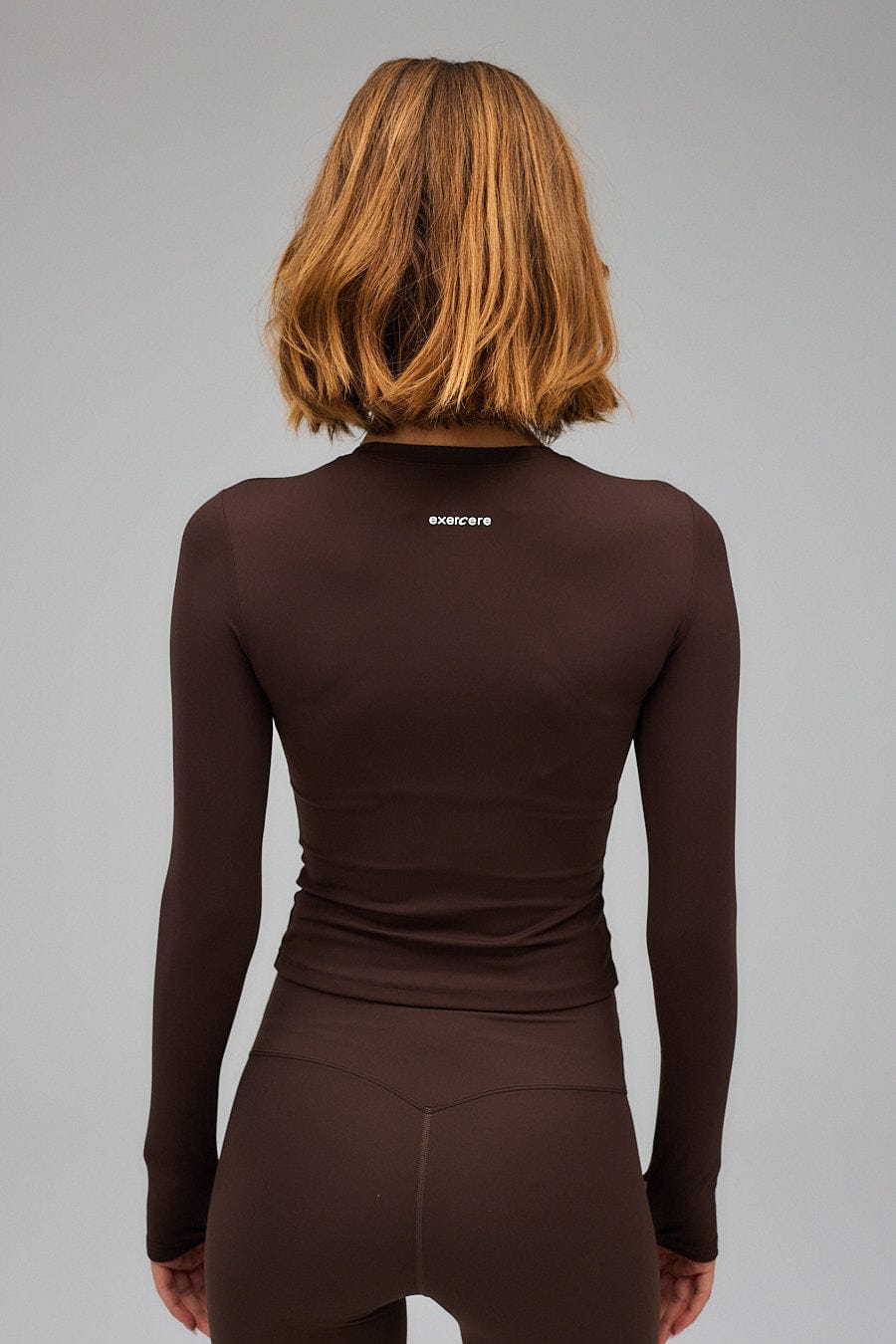 Neaty Long Sleeve - Pecan Brown