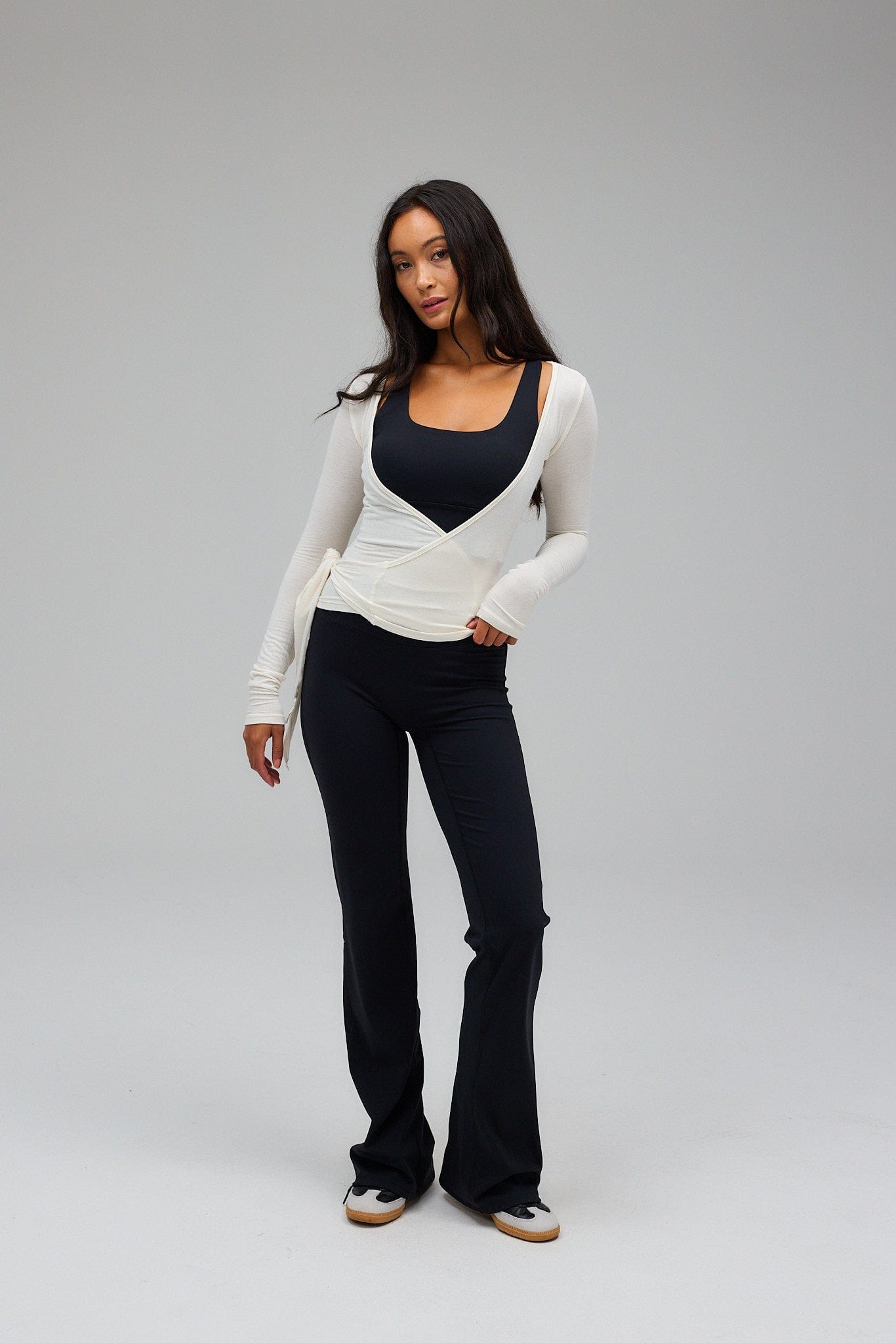 Flare Yoga Pants - Black