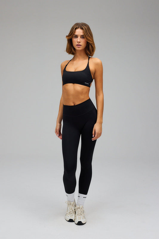 Sculpt Scrunch Tights - Black