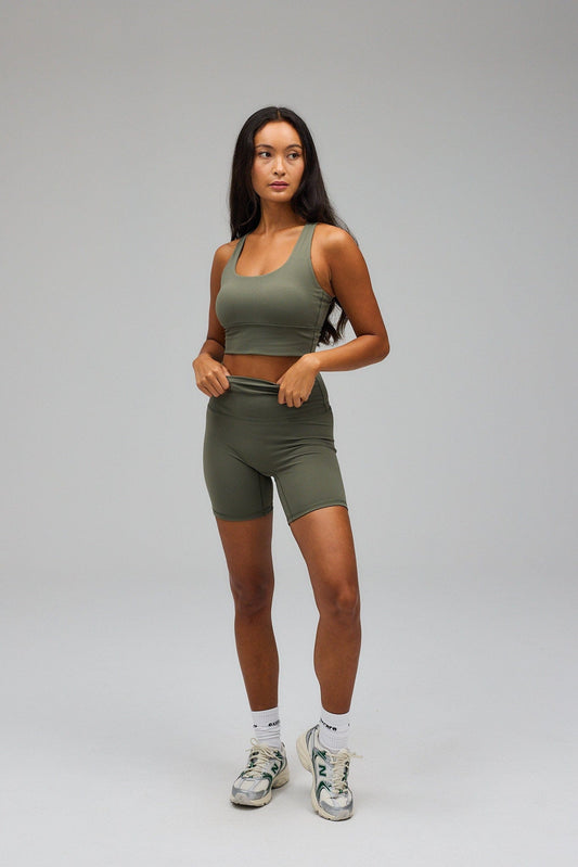 Fleek Shorts - Olive Green