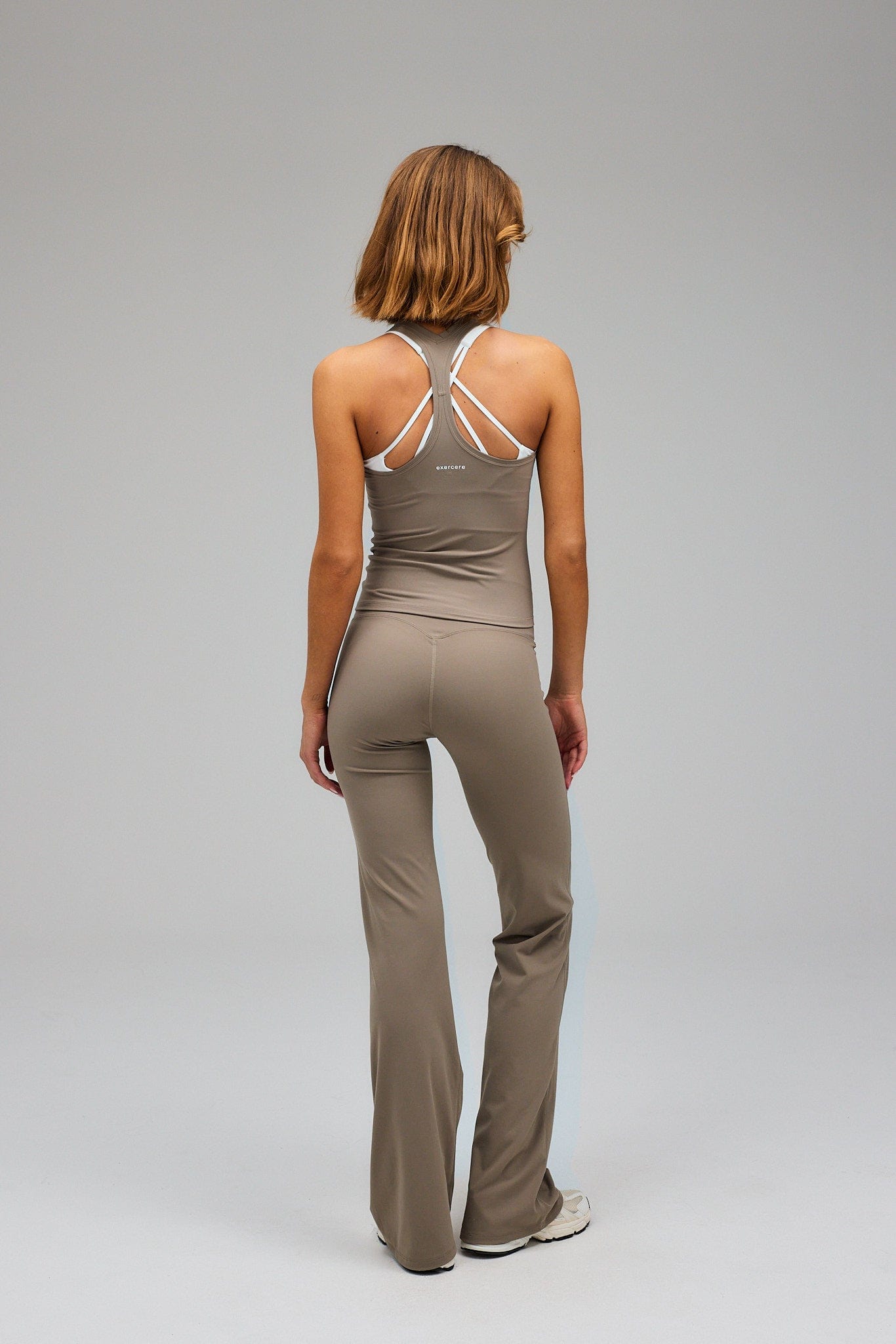 Flare Yoga Pants - Sand Beige