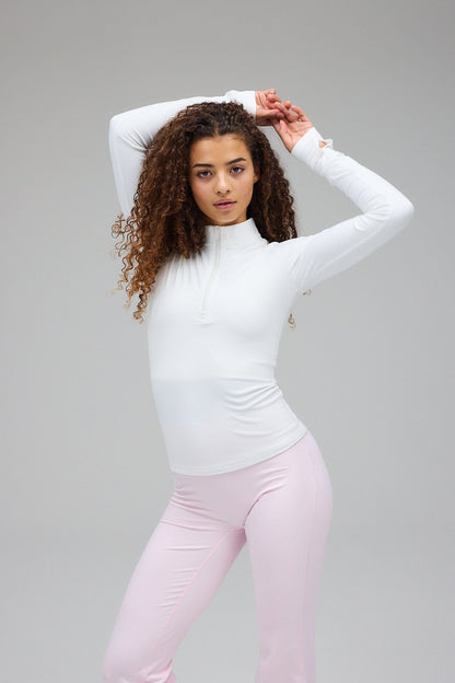 Sculpt Long Sleeve - White