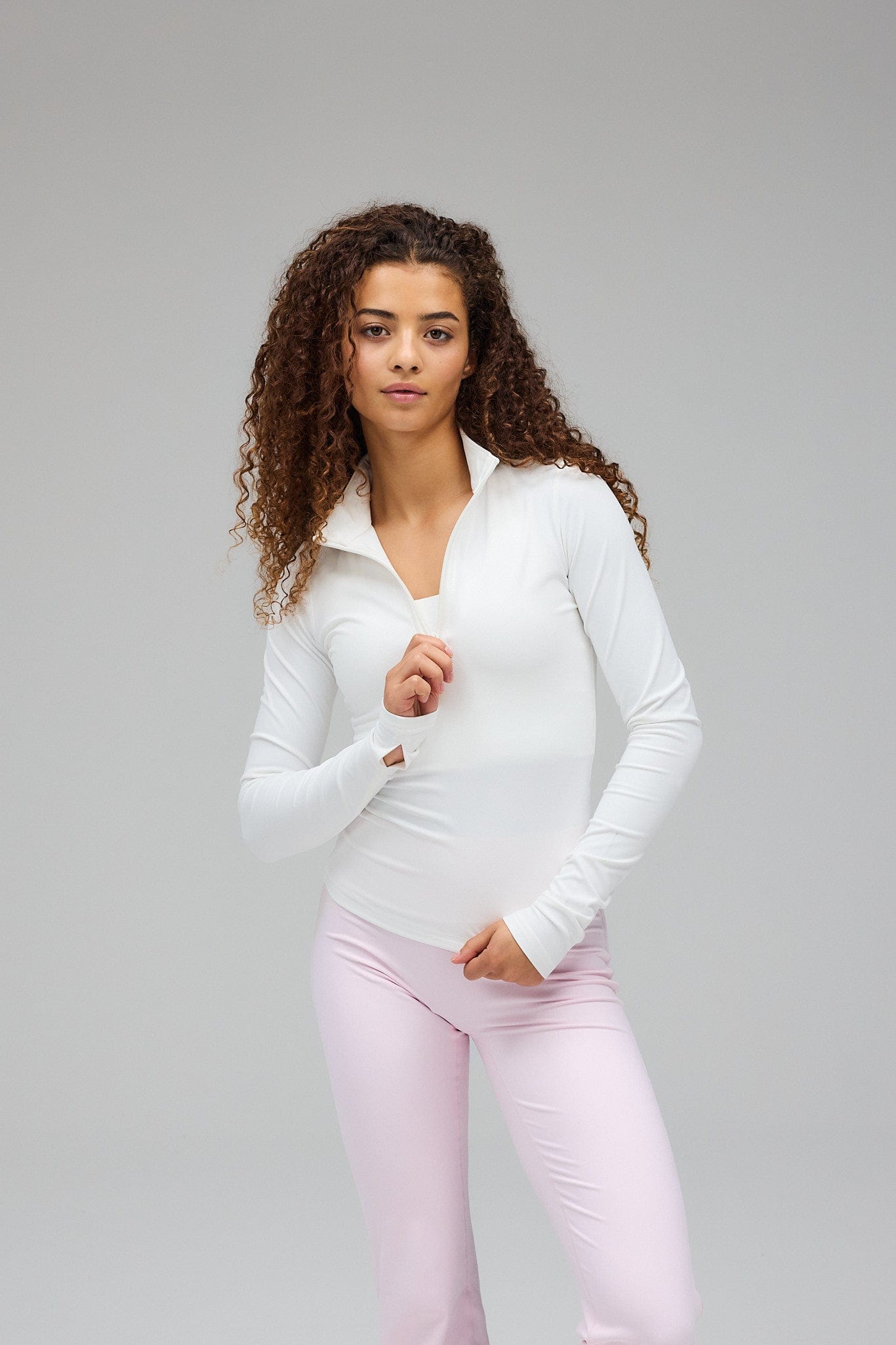 Sculpt Long Sleeve - White