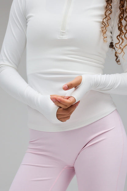 Sculpt Long Sleeve - White