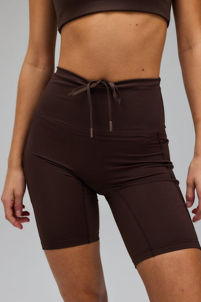 Active Pocket Shorts - Pecan Brown