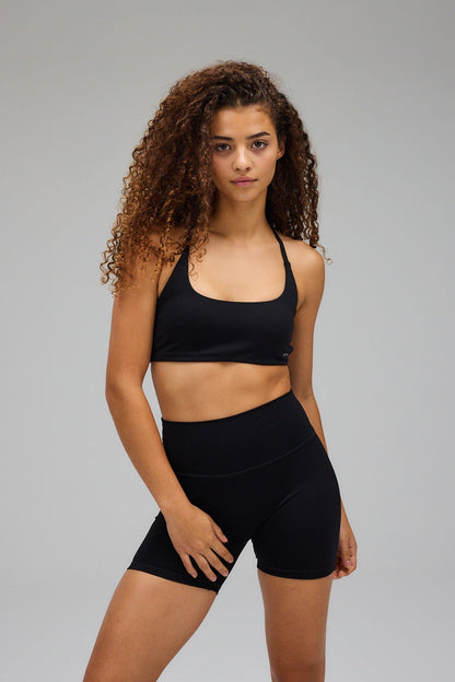 Sculpt Scrunch Shorts - Black