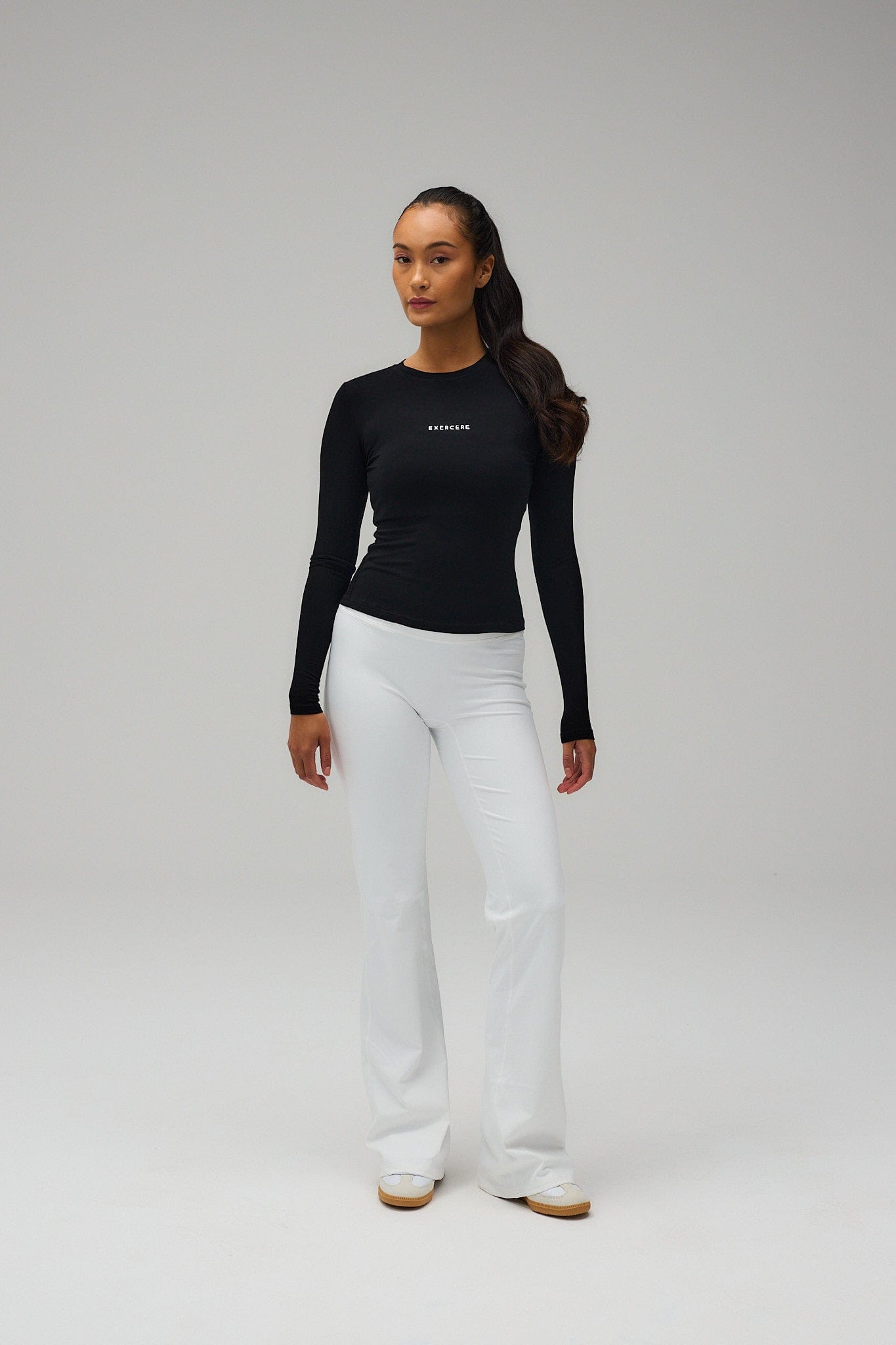Flare Yoga Pants - White