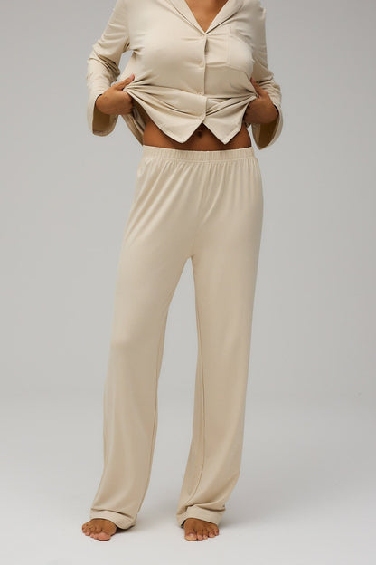 Pyjamas Pants - Oatmilk