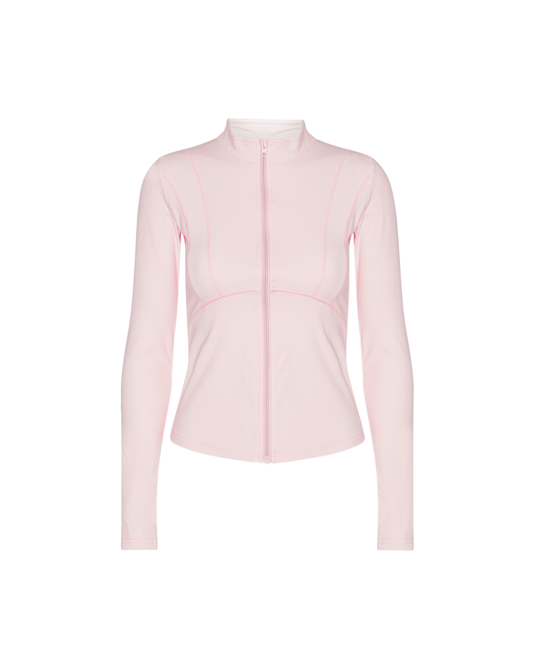 Hyper Zip Blouse - Soft Pink