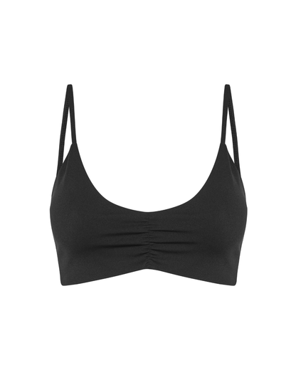 Scrunch Bra - Black