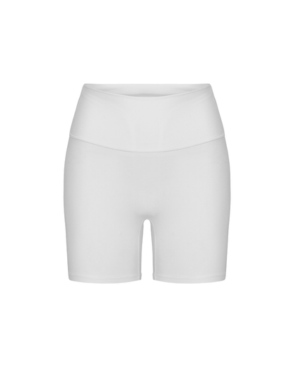 Sculpt Scrunch Shorts - White